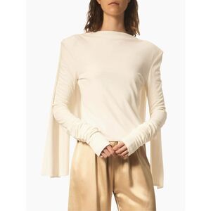 NWT Interior The Porset Draped Top Size L $1080